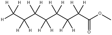 辛酸甲酯-D15 结构式