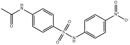 乙酰磺胺对硝基苯 结构式