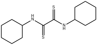 N,N'-ジシクロヘキシルジチオオキサミド 化学構造式