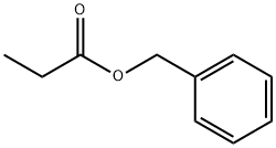 プロピオン酸ベンジル 化学構造式