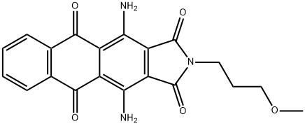 4,11-ジアミノ-2-(3-メトキシプロピル)-1H-ナフト[2,3-f]イソインドール-1,3,5,10(2H)-テトラオン