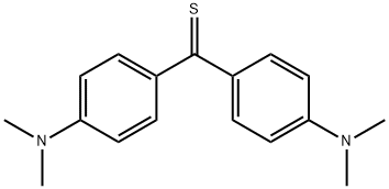 4,4'-Bis(dimethylamino)thiobenzophenone Structure
