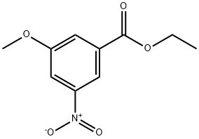 3-甲氧基5-硝基苯甲酸乙酯, 1227157-65-4, 结构式