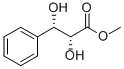 METHYL (2R,3S)-(+)-2,3-DIHYDROXY-3-PHENYLPROPIONATE Structure