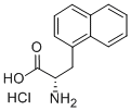 3-(1-萘基)-L-丙氨酸盐酸盐 结构式