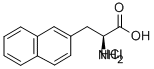 3-(2-ナフチル)-L-アラニン塩酸塩 化学構造式