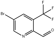 5-溴-3-(三氟甲基)吡啶-2-甲醛, 1227489-83-9, 结构式
