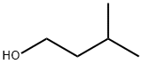 3-メチル-1-ブタノール 化学構造式