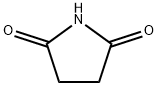 丁二酰亚胺, 123-56-8, 结构式