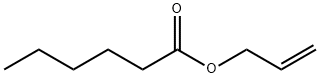 ヘキサン酸アリル 化学構造式