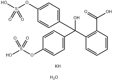 phenolphthalein carbinol disulfate, tripotassium salt.H2O|