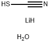 チオシアン酸リチウムN水和物 化学構造式