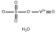酸化硫酸バナジウム(Ⅳ) n水和物 化学構造式