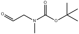 N-BOC-(甲胺基)乙醛, 123387-72-4, 结构式