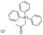 ACETONYLTRIPHENYLPHOSPHONIUM CHLORIDE Struktur