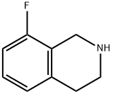 8-氟-1,2,3,4-四氢异喹啉 结构式