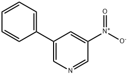3-NITRO-5-PHENYLPYRIDINE Structure