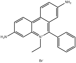 溴化乙啶, 1239-45-8, 结构式