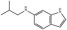 N-isobutyl-1H-indol-6-amine Struktur