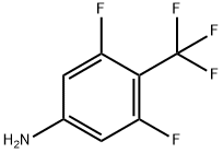 4-氨基-2,6-二氟三氟甲苯 结构式
