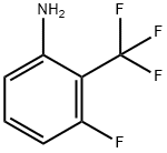 2-アミノ-6-フルオロベンゾトリフルオリド 化学構造式