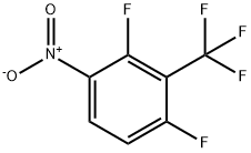 1,3-二氟-4-硝基-2-三氟甲苯 结构式
