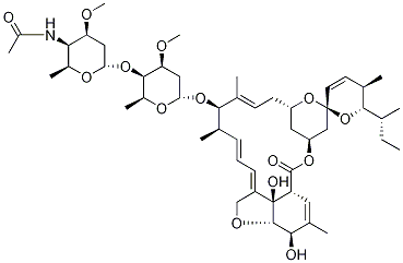 依普菌素, 123997-26-2, 结构式