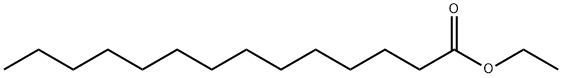 十四酸乙酯, 124-06-1, 结构式