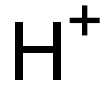 hydrogen(+1) cation 结构式