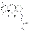 (T-4)-difluoro[Methyl 5-[(3,5-diMethyl-2H-pyrrol-2-ylidene-κN)Methyl]-1H-pyrrole-2-propanoato-κN1]-boron, 1242057-00-6, 结构式