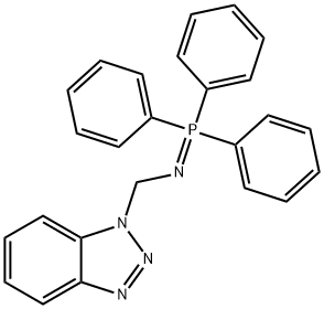 N-(TRIPHENYLPHOSPHORANYLIDENE)-1H-BENZOTRIAZOLE-1-METHANAMINE