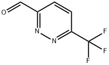 6-三氟甲基-3-哒嗪甲醛 结构式