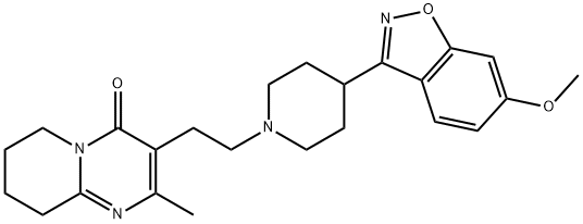 6-Desfluoro-6-Methoxy Risperidone Structure