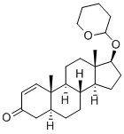 1-睾酮四氢吡喃醚, 1247-69-4, 结构式