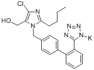 氯沙坦钾, 124750-99-8, 结构式