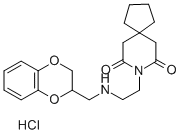 MDL73005EF塩酸塩 化学構造式