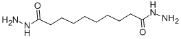 癸二酸二酰肼 结构式