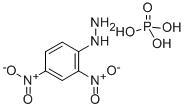 2,4-DINITROPHENYLHYDRAZINE PHOSPHORIC ACID Struktur