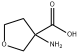 3-氨基四氢呋喃-3-羧酸, 125218-55-5, 结构式