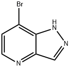 7-溴-4-氮杂吲唑, 1256806-33-3, 结构式