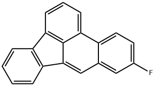 6-フルオロベンゾ[b]フルオランテン 化学構造式
