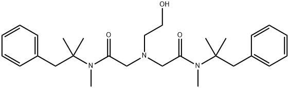 2,2'-((2-Hydroxyethyl)imino)bis(N-(1,1-dimethyl-2-phenylethyl)-N-methyl-acetamid