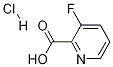 3-氟吡啶-2-甲酸盐酸盐 结构式