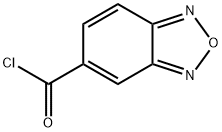 2,1,3-ベンズオキサジアゾール-5-カルボニルクロリド 化学構造式