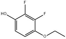 4-乙氧基-2,3-二氟苯酚 结构式