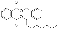 邻苯二甲酸苄酯异壬酯 结构式
