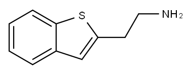 [2-(1-苯并噻吩-2-基)乙基]胺盐酸盐, 126312-03-6, 结构式