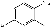 2-溴-5-氨基-6-甲基吡啶, 126325-47-1, 结构式