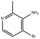 3-氨基-4-溴-2-甲基吡啶, 126325-48-2, 结构式