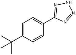 5-[4-(叔丁基)苯基]-2H-1,2,3,4-四唑 结构式